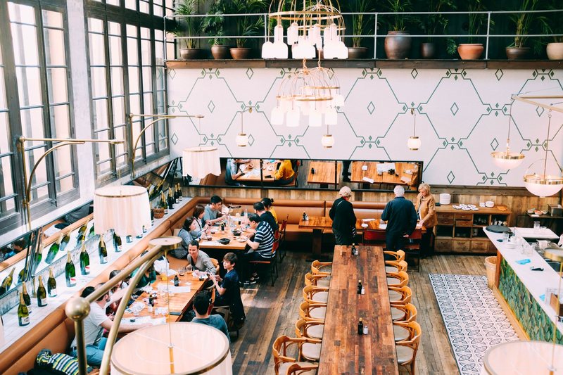 Restaurant interior