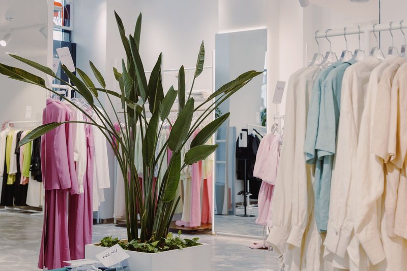Retail store interior