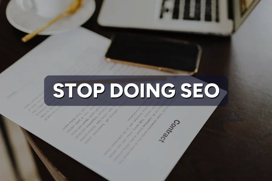What Happens When You Stop Doing SEO? A Timeline